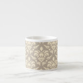 Damask 2 espresso kop (Voorkant)