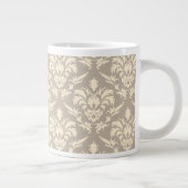 Damask 2 grote koffiekop (Rechts)