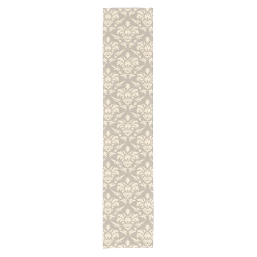 Damask 2 korte tafelloper (Voorkant)