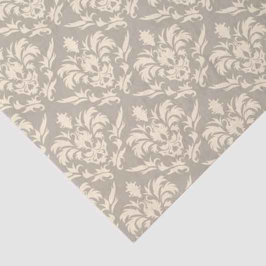 Damask 2 tissuepapier (Detail)