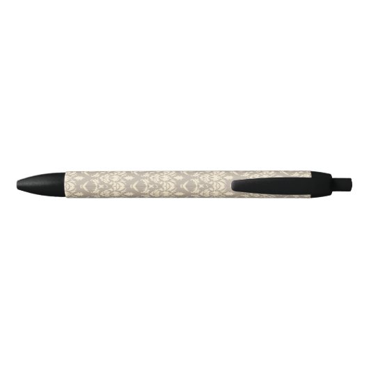 Damask 2 zwarte inkt pen (Achterkant)