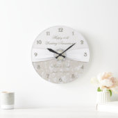 Damask 30th Wedding Jubileum Clock Grote Klok (Huis)