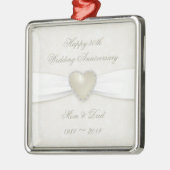 Damask 30th Wedding Jubileum Ornament (Links)