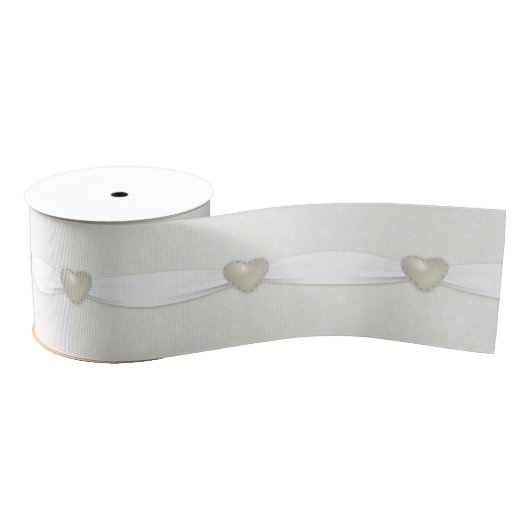 Damask 30th Wedding Jubileum Ribbon Grosgrain Lint (Spoel)