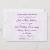 Damask 33e trouwjubileum uitnodiging (Achterkant)