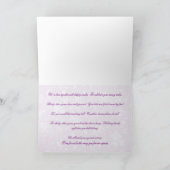 Damask 33rd Wedding Jubileum Wenskaart Kaart (Binnen)