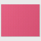 Damask #3 DIY-kleuren Small Hot Pink Red Cadeaupapier (Vlak)