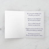 Damask 45e huwelijksverjaardag wenskaart kaart (Binnen)