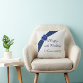 Damask 45th Wedding Jubileum Sierkussen (Stoel)