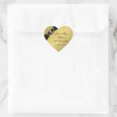 Damask 50th Wedding Jubileum Sticker (Tas)