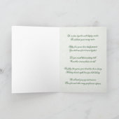 Damask 55e huwelijksverjaardag kaart (Binnen)