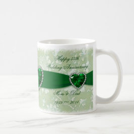 Damask 55th Wedding Jubileum Koffiemok
