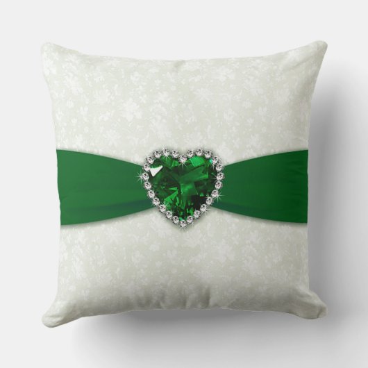 Damask 55th Wedding Jubileum Kussen (Achterkant)