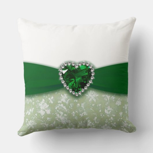 Damask 55th Wedding Jubileum Kussen (Achterkant)