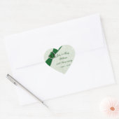Damask 55th Wedding Jubileum Sticker (Envelop)