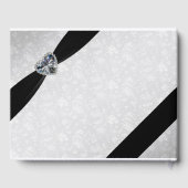 Damask 60th Wedding Jubileum Gastenboek (Achterkant)