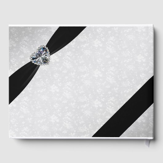 Damask 60th Wedding Jubileum Gastenboek (Achterkant)