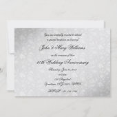 Damask 60th Wedding Jubileum Kaart (Achterkant)