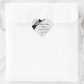 Damask 60th Wedding Jubileum Sticker (Tas)