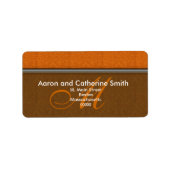  Damask-Adresetiketten Etiket (Voorkant)