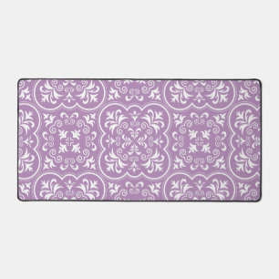 Damask African Violet Exclusive Monochrome Bureaumat