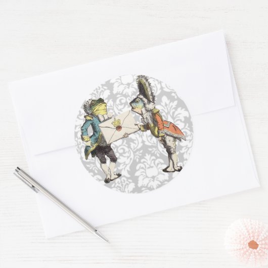  Damask Alice in Wonderland STICKER (Envelop)