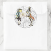 Damask Alice in Wonderland STICKER (Tas)