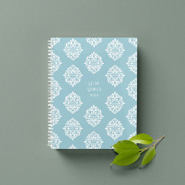Damask Ambience Bord Cerulean 2026 Planner
