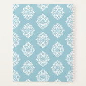Damask Ambience Bord Cerulean 2026 Planner (Achterkant)