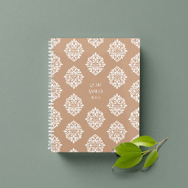 Damask Ambience Soft Beige 2026 Planner