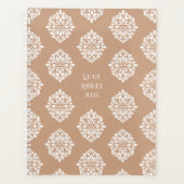 Damask Ambience Soft Beige 2026 Planner (Voorkant)