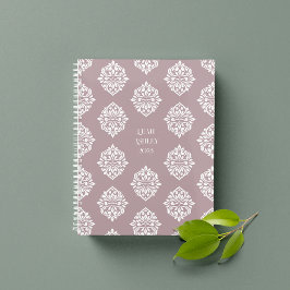 Damask Ambience Toscane Bord Roze 2026 Planner
