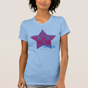 Damask Aqua-Magenta 2 T-shirt