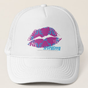 Damask Aqua-Paars Trucker Pet