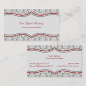 Damask Banner Visitekaartje (Voorkant / Achterkant)