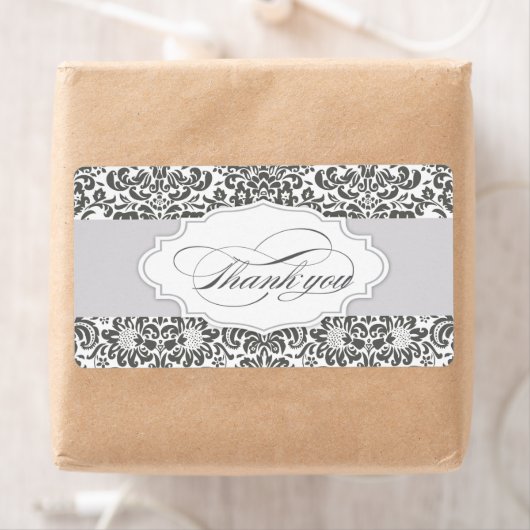 damask bedankje etiket (Insitu)