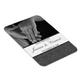 Damask Bewaar de Datummagneet 3" x 4" Magneet (Rechterzijde)