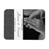 Damask Bewaar de Datummagneet 3" x 4" Magneet (Horizontaal)