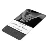  Damask Bewaar de Datummagneet 4" x 6" Magneet (Linkerzijde)