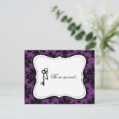  Damask bewegende aankondiging (Staand voorkant)