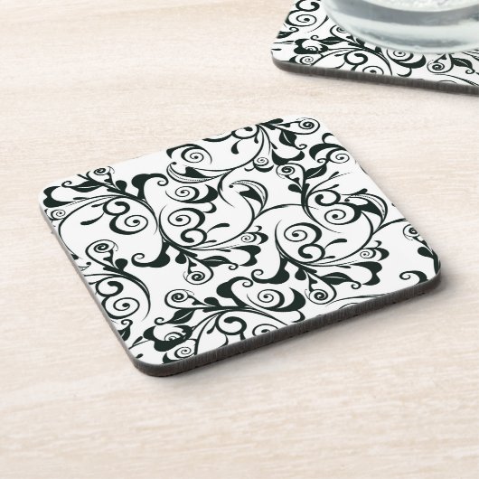 Damask Bier Onderzetter (Linkerzijde)