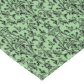 Damask Black & Green Tafelkleed (Gekanteld)