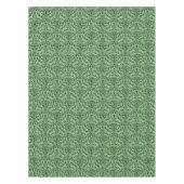 Damask Black & Green Tafelkleed (Voorkant)