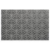 Damask Black & White Stof (Yard (91,4 cm))