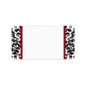 Damask Blank Adresetiketten Etiket (Voorkant)