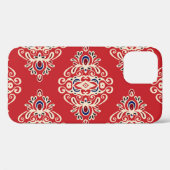 Damask : Bloei naadloos patroon. Case-Mate iPhone Case (Achterkant (horizontaal))
