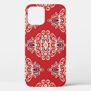 Damask : Bloei naadloos patroon. Case-Mate iPhone Case