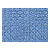 Damask Blue en White Tafelkleed (Voorkant (Horizontaal))