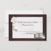 Damask Border RSVP (Voorkant)