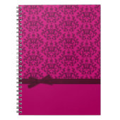 Damask botanisch notitieboek (Voorkant)